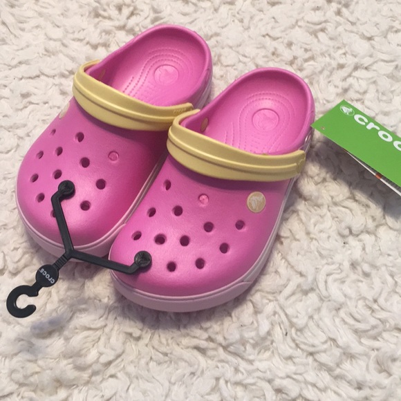 Crocs Other - New with tags Crocs junior girls sz 2
